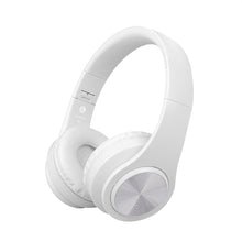 Stereo Wireless Bluetooth Headphone Over Ear Foldable Soft Protein Earmuffs with TF Slot