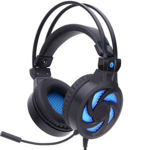 Professional Stereo Gaming Headset Wired Noise Isolation Gaming Headphones with Mic and LED Lights for Laptop Computer Cellphone